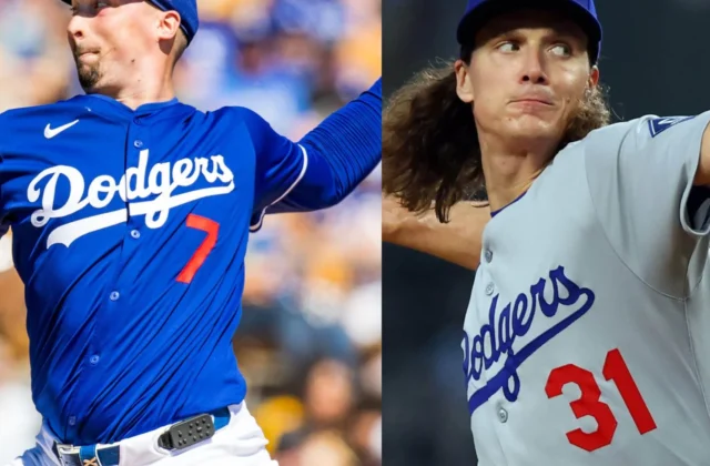 Snell regresará a la rotación de los Dodgers para su primera apertura desde mayo