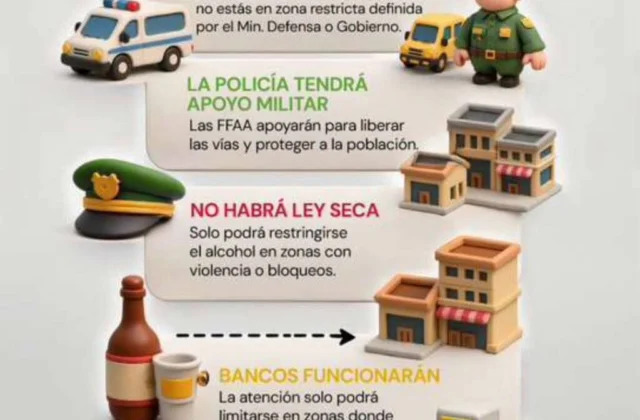 El Gobierno de Bolivia anuncia un decreto para ampliar el estado de excepción
