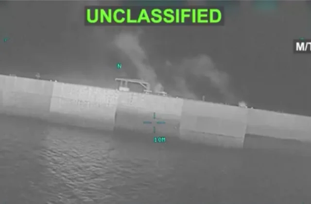 Estados Unidos intercepta y hunde otra nave vinculada a Los Choneros