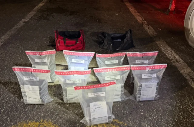 DNCD incauta 42 paquetes de presunta cocaína en Puerto Caucedo; arrestan a un empleado