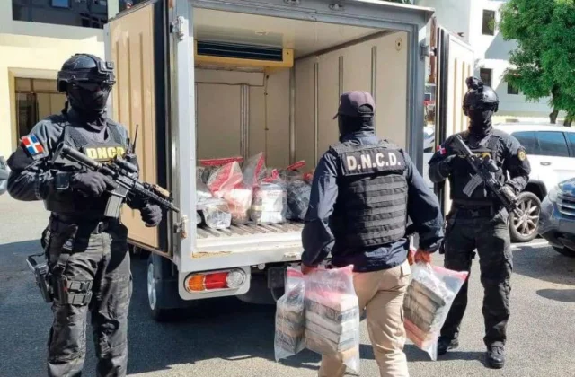 Operativo antidrogas en República Dominicana - infobae.com
