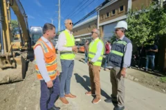 Coraasan supervisa avance en nueva línea de agua potable en Santiago para mejorar suministro