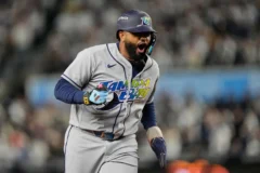 Junior Caminero asegura que jugará el quinto juego de la Serie Mundial pese a lesión