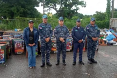 Ministerio Público y Policía destruyen más de 300 máquinas tragamonedas en San Cristóbal por juego ilegal