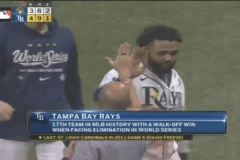 Rays vencen a Cerveceros en Juego 4 y extienden la Serie Mundial